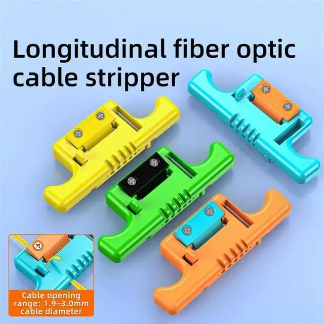 Main image of A-05 Fiber Optical Cable Ribbon Stripper 1.9-3.0mm MSAT-5 Loose Buffer Tube Stripper Longitudinal Cable Stripping Tool D