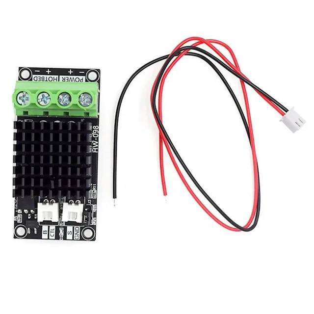 Alt view image 4 of 6 - High Current Load 3D Printer Motherboard Hot Bed Module High Power MOS Tube Power Expansion Accessories