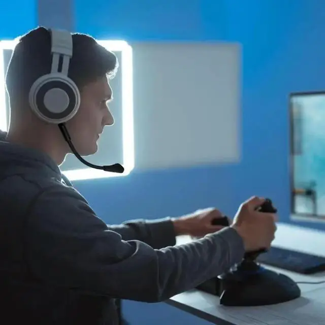 Alt view image 3 of 3 - 2025 Upgraded Gaming Headphone Mics With AntiNoise Design And 4 Poles 3.5Mm Plugs for S Clear Sound