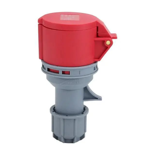 Alt view image 3 of 3 - 16A 5 Pin Industrial Socket/Plug AC 220-380V Waterproof Male Famale Connector Electrical Sockets