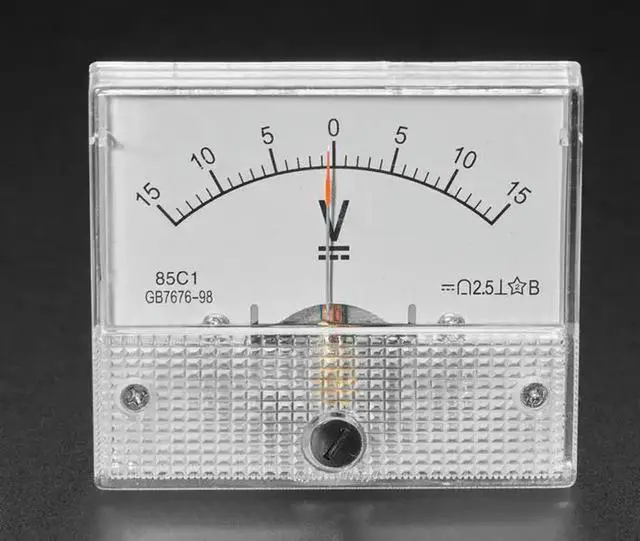 Main image of 4403 Small -15 to +15V DC Analog Panel Meter