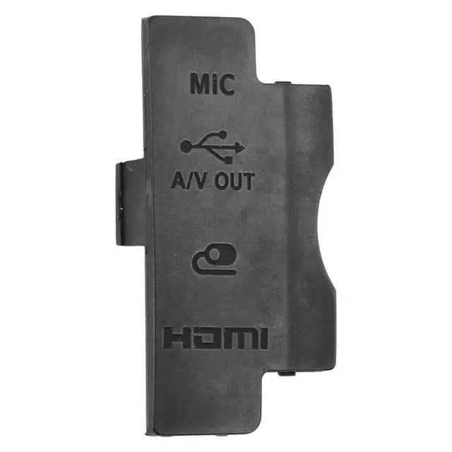 Alt view image 2 of 3 - USB Interface Cover Cap For D5300, For D5300 DSLR Camera Side Cover Replacement Part