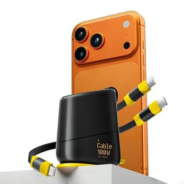 Alt view image 3 of 3 - 2025 High Efficiency Scale Data Cable for Type C and 8pin Devices 100W Power Delivery Fast Charging Safe Daily