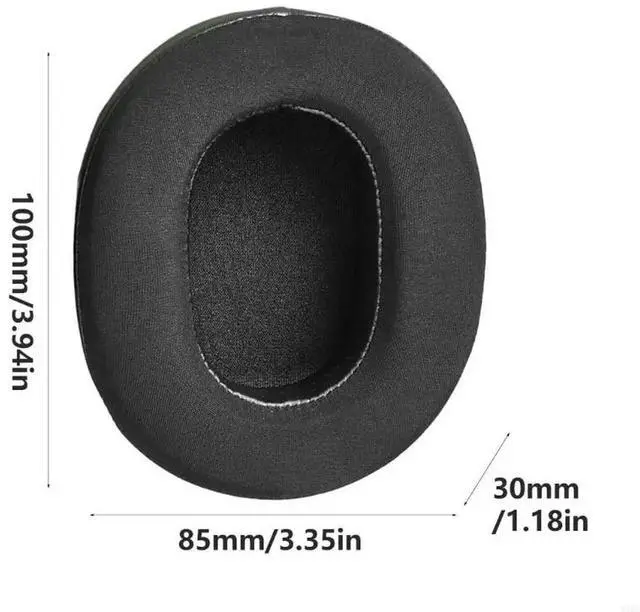 Alt view image 2 of 2 - 2025 Breathable Mesh Ear Cushions For H9II/WHG910N Headphones Earpads Ergonomic Design Relieves Pressure For Day Comfort