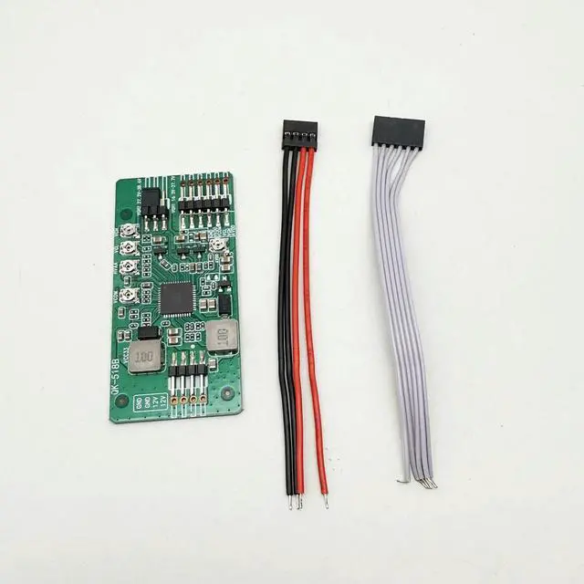 Alt view image 5 of 6 - QK-518B Universal DC Board for LCD Repair Technical Transformation Logic Board VGL VGH VCOM AVDD 5 Adjustable Voltage Channels