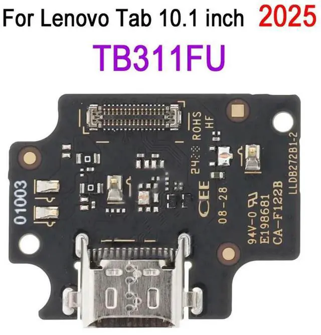 Alt view image 5 of 6 - TB311FU Charging Port Board For Tab 10.1 inch 2025, TB311FU Tablet Charging Board Repair Replacement Part