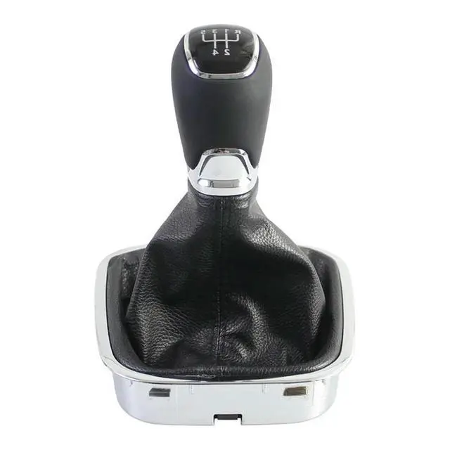 Alt view image 4 of 6 - For VW Polo 6C 15-18 Car 5 Speed Manual Gear Lever Stick Shift Knob