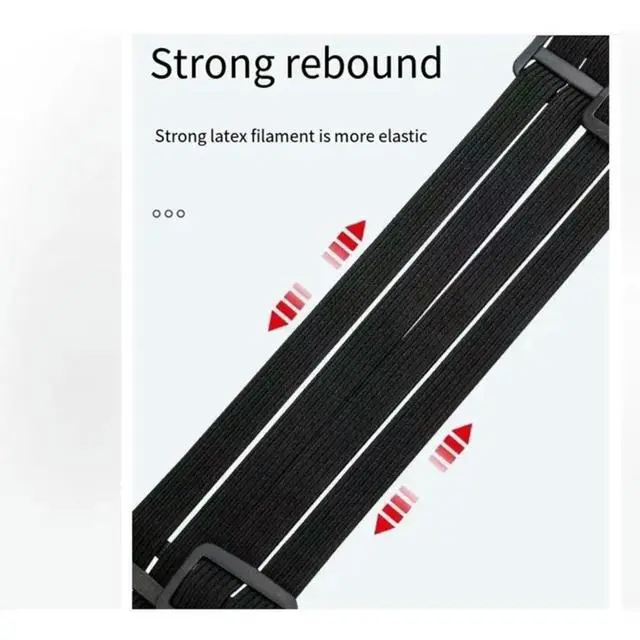 Alt view image 5 of 6 - Motorcycle Accessories 6PCS Helmet Rope High Retractable Black Luggage Mesh Elastic Strap