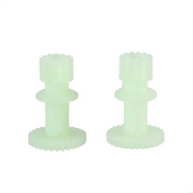 Alt view image 2 of 3 - Cassettes Deck Tape Gear Rubber Bearing Roller Deck Tape Gear Replacement for CH404X CH510X Recorder Accessories