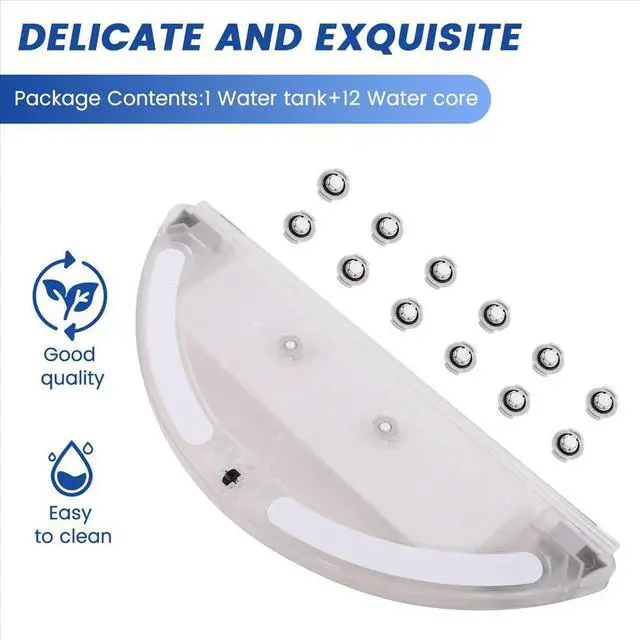 Main image of For Roborock S6 MAXV S6 Pure S5 MAX S4 E4 E35 E2 Robot Vacuum Cleaner Water Tank Water Core Replacement Parts