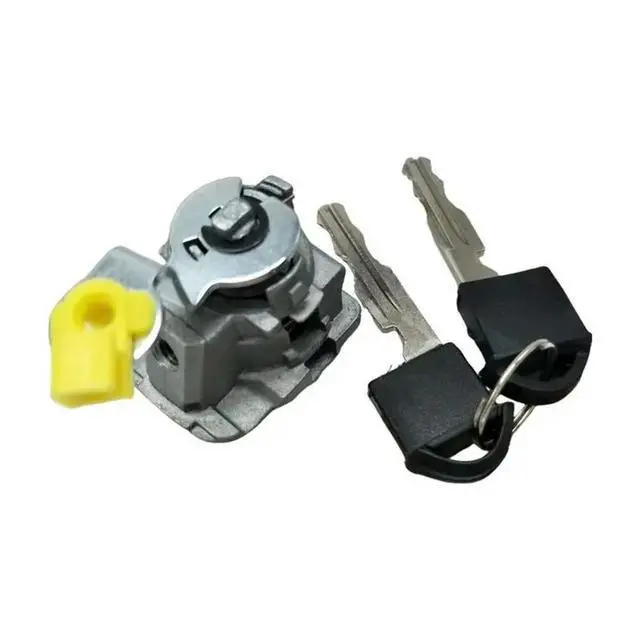 Alt view image 5 of 6 - Left Front Door Lock Cylinder Replacement For Nissan Tean 2013-2019 X-Trail Qashqai NP300 Navara-H0601-3TS0A