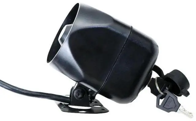 Alt view image 6 of 6 - 12V 105dB Wired Alarm Siren - 15W High-Volume Horn for Home Security, Anti-Shear Design, 4-Wire Built-in Alarm System