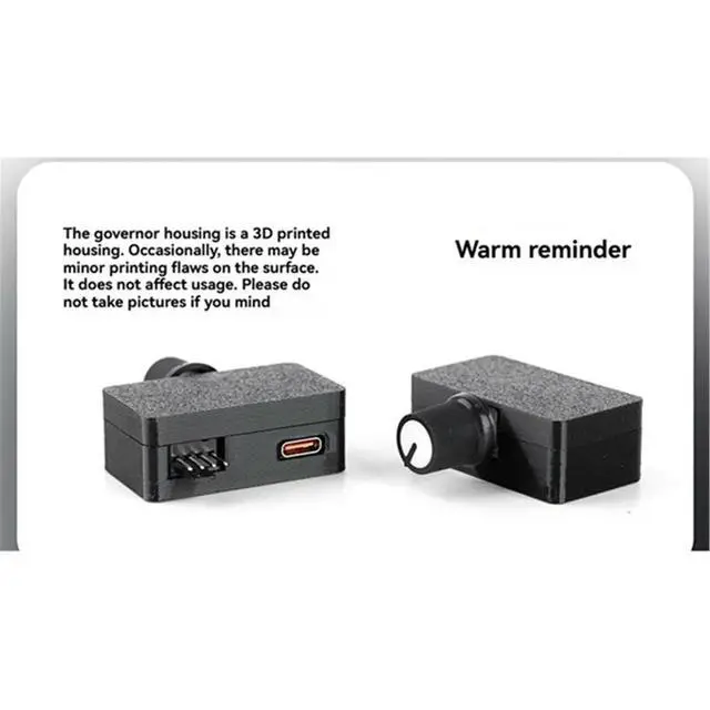 Alt view image 3 of 3 - Fan PWM Speed Controller 4Pin PWM Fan Governor TYPE-C Fast Charging Power Supply DIY Watercooling Cooler High Power
