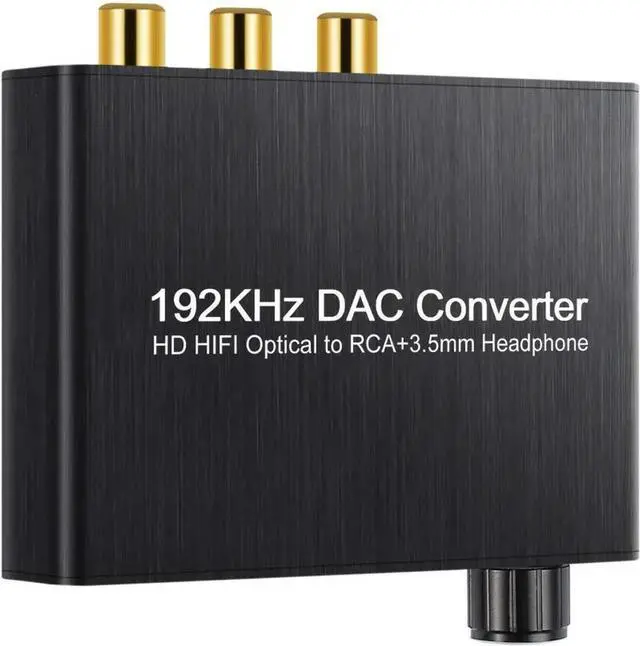 Alt view image 6 of 6 - 192Khz DAC Converter Digital To Analog Converter with Headphone Amplifier Built-In Bluetooth Receiver Music Player Durable