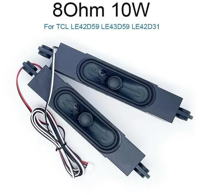 Alt view image 4 of 6 - 8ohm 10w speakers for LE42D59 LE43D59 LE42D31 LCD tv speaker