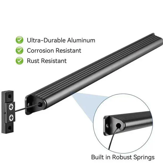 Alt view image 6 of 6 - Built-In Spring Auto-Closing RV Screen Door Closer, Device Aluminum Body Adjustable Tension, Works With Most RV