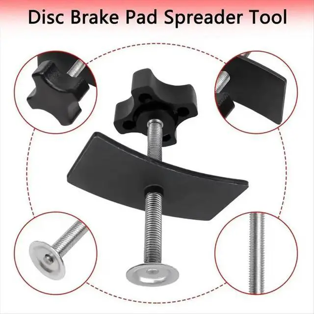 Alt view image 2 of 3 - Car Wheel Cylinder Disc Brake Pad Spreader Caliper Separator Replacement Piston Rewind Disassemble Repair Hand Tool