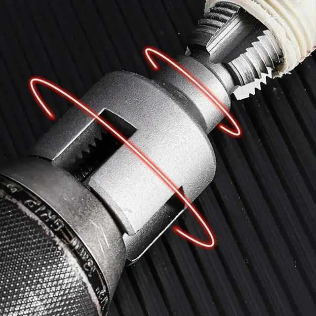 Alt view image 3 of 3 - DN15 DN20 Pipe Threading Tool Hex Shank Die Internal External Threads 6 Points Pvc Pipe Threader PPR Opener