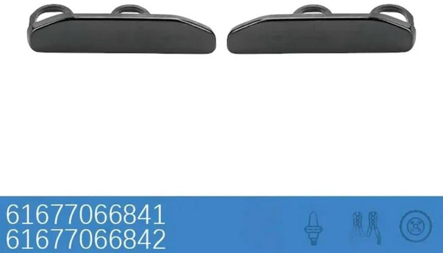Alt view image 6 of 6 - Front Headlight Washer Nozzle Headlamp Cleaning Spray Cover Cap