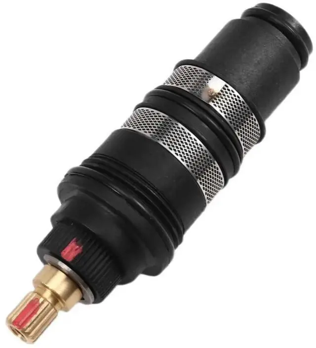 Alt view image 3 of 3 - Replacement Thermostatic Cartridge, Shower Mixer Valve Bar Repair Kit Bathroom Water Temperature Control Faucet