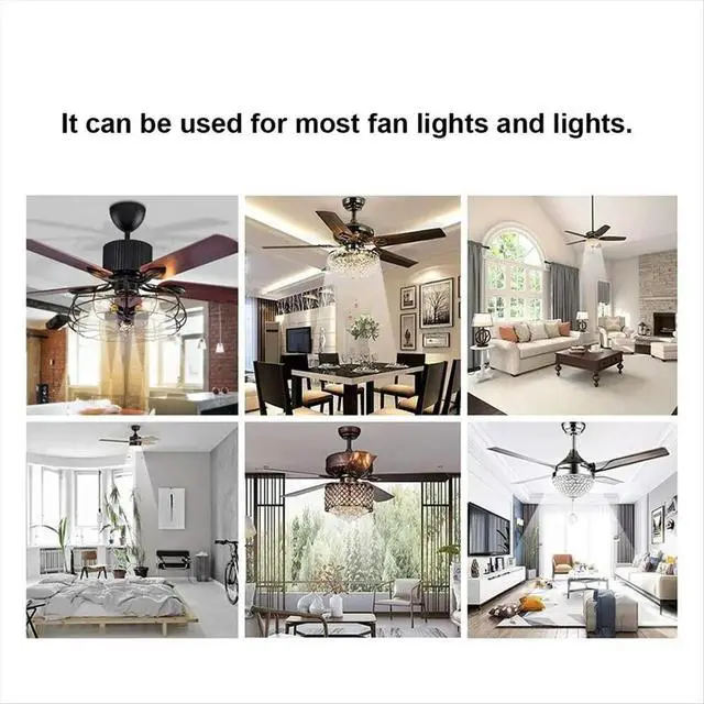 Alt view image 2 of 3 - Ceiling Fan Lamp Remote Control Kit Light Dimmer with Timing Function for Home Lighting Systems US PLUG