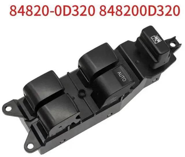 Alt view image 5 of 6 - RHD Master Electric Window Switch 84820-0D320 For Toyota YARIS Etios Power Window Control Glass Lifter AUTO Button