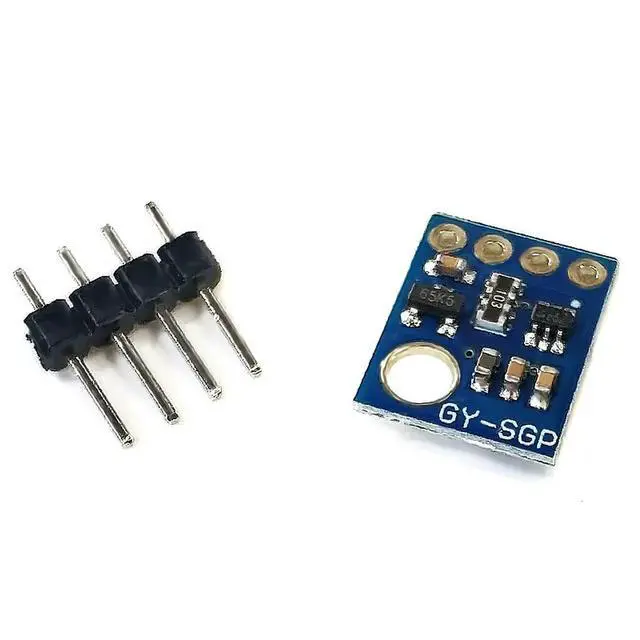 Alt view image 5 of 6 - GY-SGP30 Gas Sensor Air TVOC ECO2 Carbon Dioxide CO2 IIC I2C 3.3V 5V SGP30 Measurement Detector Formaldehyde Module