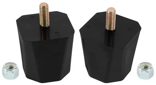 Alt view image 4 of 6 - Universal 9.9136G Bump Stop Set 2" For Tall Suspension Systems For Overload Spring& Axle Mounting