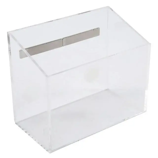 Alt view image 3 of 3 - Magnet Pen Holder Magnetic Pen Cup Pencil Holder Pen Holder Organizer Marker Holder for Whiteboard Desk Office