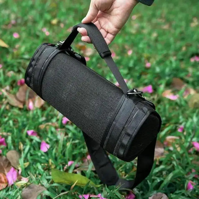 Alt view image 2 of 3 - Carrying Belt Mesh Case for SRS XB43 Speaker Shells Protectors Strap