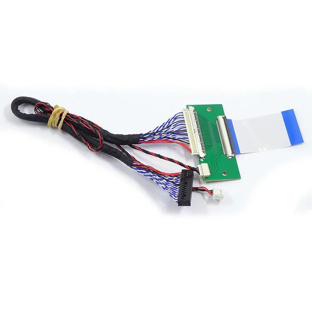 Alt view image 4 of 6 - HSD128JUW1 FPC Cable Adapter LVDS Turn Board 30pin 2ch 8bit 50P FPC 6Pin Backlight