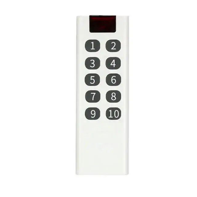 Alt view image 4 of 6 - Switch Kit 433Mhz AC 85-240V 10A Relay Receiver For Ceiling LED Lamp Bulb Fan Remote Control
