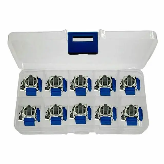 Alt view image 4 of 6 - For PS5 Dualsense Controller Replacement Electromagnetic Joystick Analog Stick Anti-Drift Control Stick- AKNES HALLPI TM