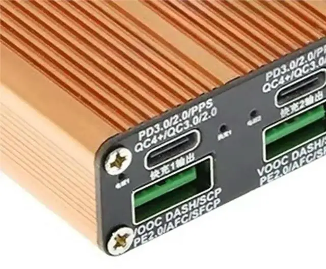 Alt view image 5 of 6 - Full Protocol PD140W Motherboard Dual-Channel Fast Charging Desktop Module With PD QC AFC FCP VOOC Support