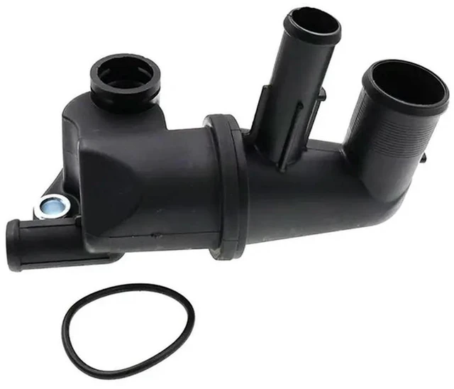 Alt view image 6 of 6 - 2X Thermostat Housing Water Outlet Pipe 25611-02801 For Getz 2002-2011 EON KIA PICANTO 2004-2011 I10 2007-2013