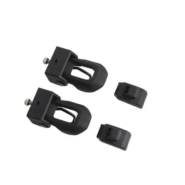Alt view image 4 of 6 - For Jeep Wrangler JK JL 07-19 Left & Right Hood Latch Set