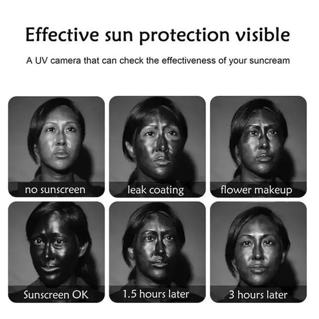 Alt view image 6 of 6 - UV Camera Mini For Type-C Phone Visible Facial For Sunscreen Protection For Sunscreen Testing Device