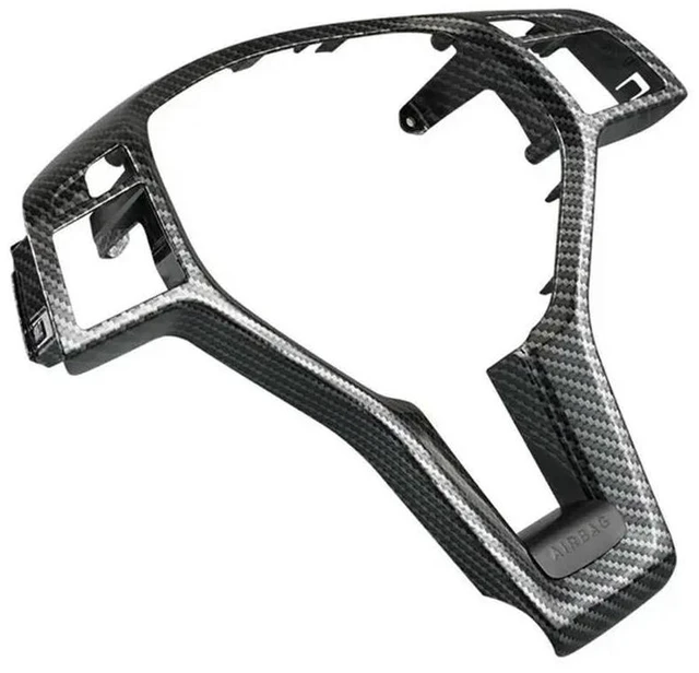 Alt view image 5 of 6 - Steering Wheel Trim Cover For Mercedes Benz W176 W204 W212 X156 C117 Replacement 0994640013