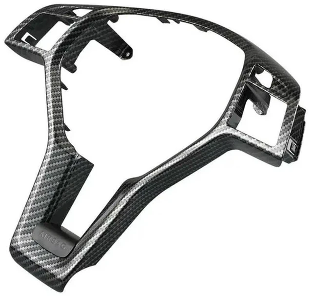 Alt view image 6 of 6 - Steering Wheel Trim Cover For Mercedes Benz W176 W204 W212 X156 C117 Replacement 0994640013