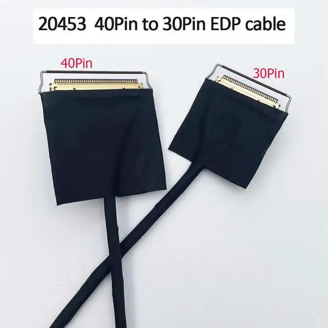 Alt view image 4 of 6 - edp cable 40pin turn 30pin 20453 Coaxial 4K turn 1080P 4lanes to 2lanes adapter cable