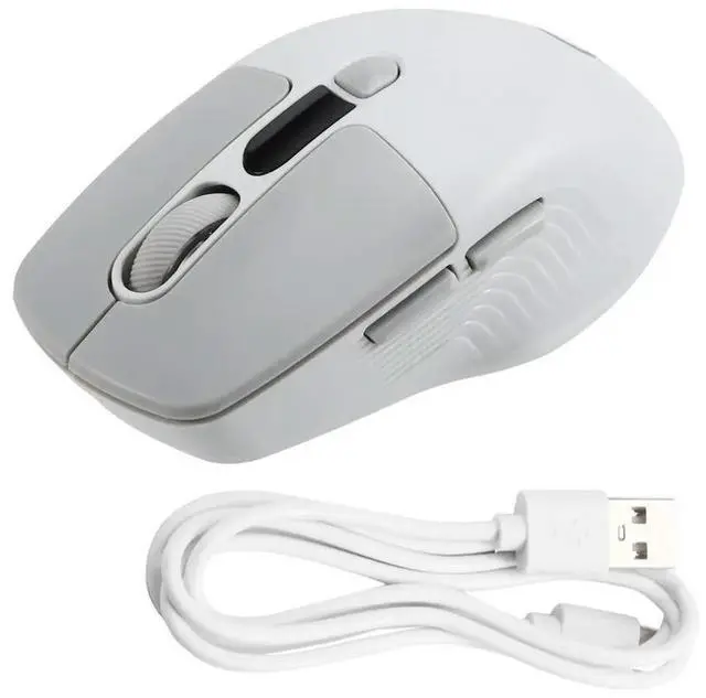 Alt view image 3 of 3 - Optical Cordless Mice Screen Display Laptop Mouse 2.4G Silent Bluetooth Mouse Mute Ergonomic Mouse