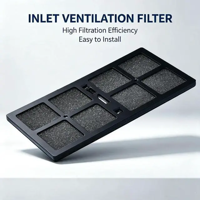 Alt view image 4 of 6 - Projector Air Filter ELPAF27 V13H134A27 Compatible with EB-440W EB-450W EB-450Wi EB-460 EB-460e EB-460i Replacement Filter