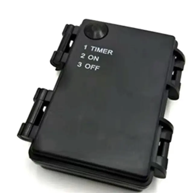 Alt view image 6 of 6 - 4PCS 10M 100-Lights (Four Colors) LED Light Strip 4.5V 3 X AA Batteries Waterproof Holder Case With On/Off