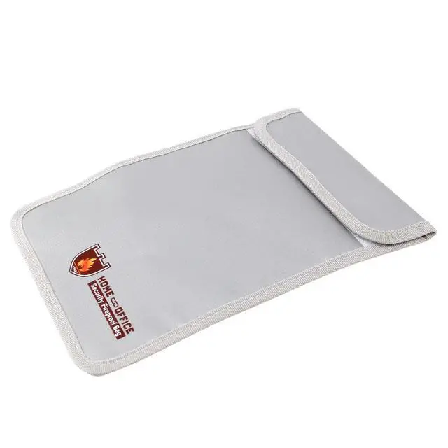 Alt view image 5 of 6 - 2X Document Case Cash Box Security Waterproof Fireproof Bag