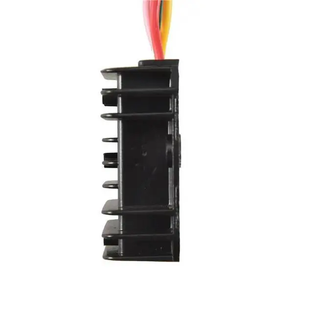 Alt view image 5 of 6 - 4X Motorcycle Voltage Regulator 4 Wires 4 Pins 12 Voltage Regulator Rectifier For 50-250CC Motorcycle (Black)