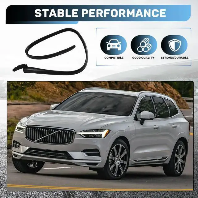 Alt view image 5 of 6 - For Volvo XC60 2013-2017 Car Bottom Big Edge Sealing Strip Replacement Part 31213683 R