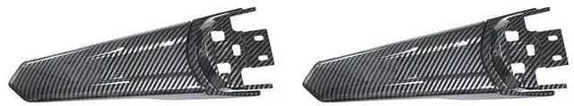 Alt view image 4 of 6 - 2X Rear Fender Extended Mudguard For Surron Light Bee X/S Segway X260 X160 Electric Dirt Bike Parts Carbon Fiber