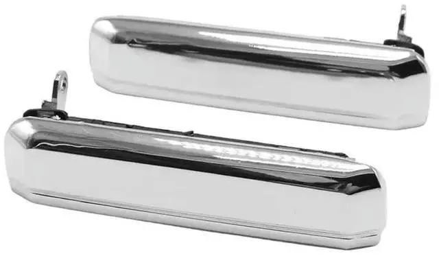 Alt view image 5 of 6 - Chrome Exterior Door Handle 8060601A00 8060701A00 1 Pair For Nissan D21 Pathfinder Pickup 1986- 1997 Door Outside Handle