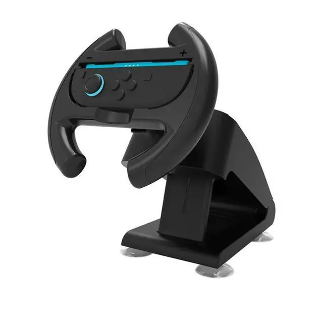 Alt view image 6 of 6 - YM-For Switch 2 Racing Game Steering Wheel For Joy-Con Small Controller Handle Gaming Controller Stand