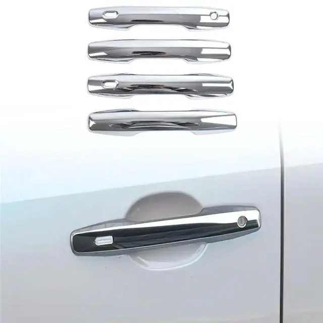 Alt view image 5 of 6 - 4Pcs Car Door Handles Cover Trim For Toyota RAV4 2026 Exterior